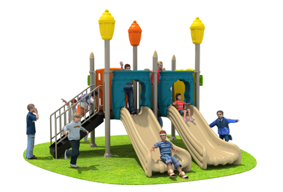 High Quality Kindergarten Children Safety Commercial Outdoor Theme Playground Slide 