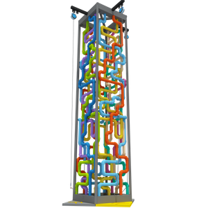 Frame Climbing Wall For Toddlers 