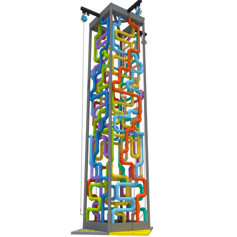 Frame Climbing Wall For Toddlers 