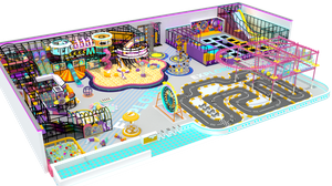 Super Interesting Indoor Playground for Children