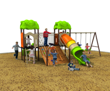 Outdoor Playground Kid Slide Park Amusement Equipment, Modern Playground Equipment