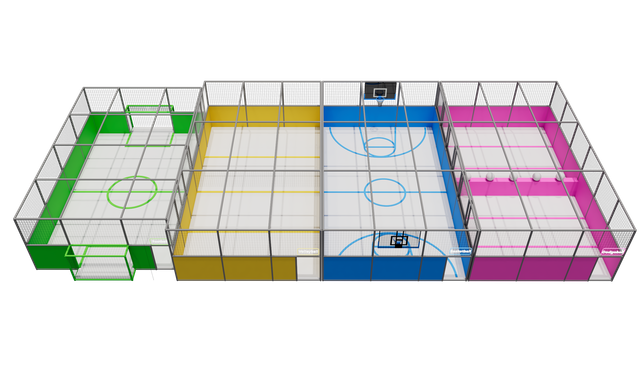 Sport Air Cushion For Football, Basketball, Volleyball And Dodgeball