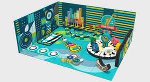 Top Quality Band Theme Toddler Play Area with Superior Craftsmanship