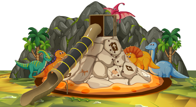 Kids Indoor Amusement Park Toy Volcano Bulusan Climbing Wall Slide 