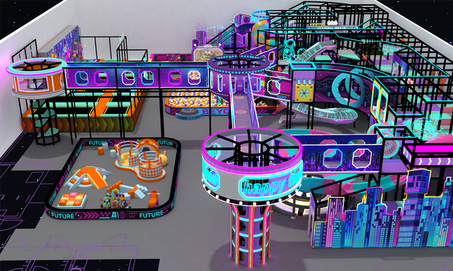 Future Cities Themed Playground with High Quality And Competitive Prices