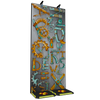 Frame Climbing Wall For Toddlers With Astronomical Tools