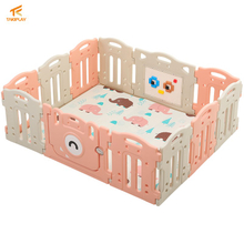 Plastic Baby Playpen Big Playard Portable Kids Activity Center Safety Play Yard For Baby 