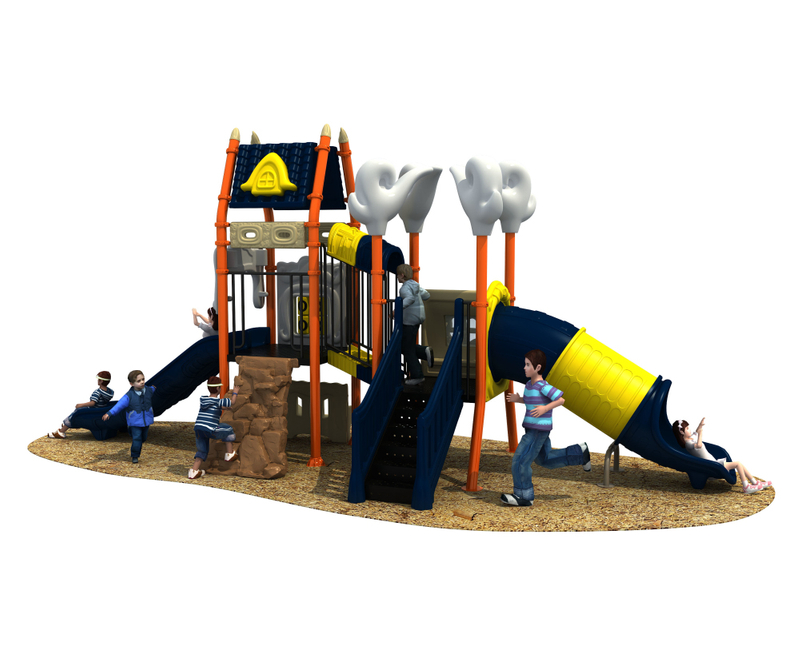 Kids Outdoor Playground Equipment Amusement Park Slide for Sale 