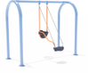 China Garden Amusement Rides Metal Outdoor Swings for Adults