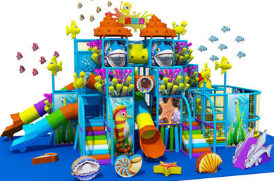 Use indoor playground equipment to kip fit