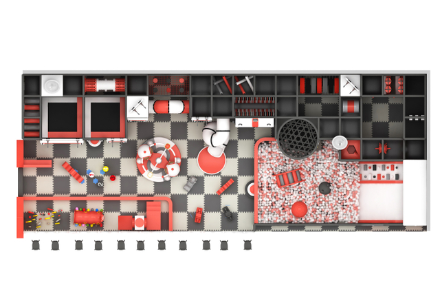 Hot Sale Space Themed Indoor Playground With Stainless Steel