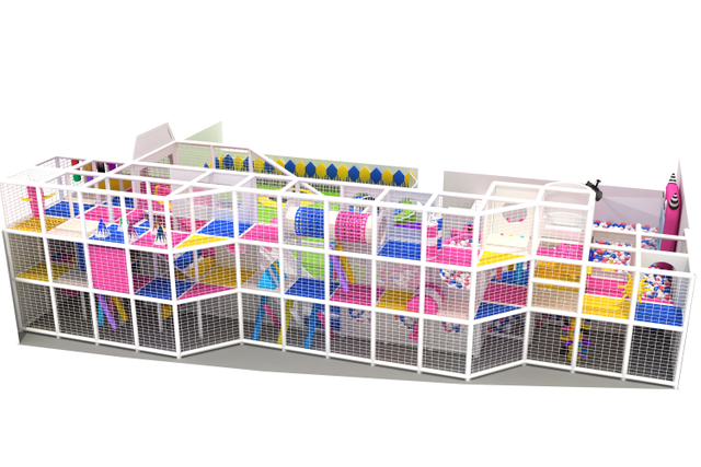 Customized Candy Theme Indoor Playground for Shopping Mall