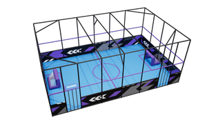 Sport Air Cushion For Football Used in Indoor Playground