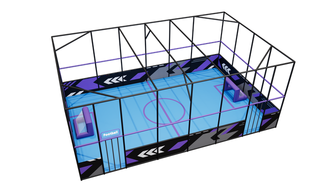 Sport Air Cushion For Football Used in Indoor Playground