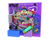 Two-piece Structure Ball Wall Game Compatibled with The Ball Pool