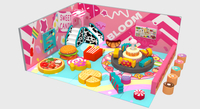 Candy House Toddler Play Area Compatible with Indoor Playground Systems