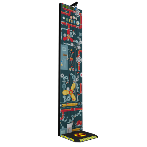 Frame Climbing Wall For Kids With Jungle Gym