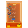 Frame Climbing Wall with Gluttonous Snake Theme