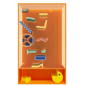 Frame Climbing Wall with Gluttonous Snake Theme