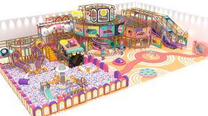 Memphis Style Indoor Playground for Children