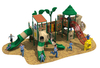 Small Forest Series Outdoor Playground For Kids with Café