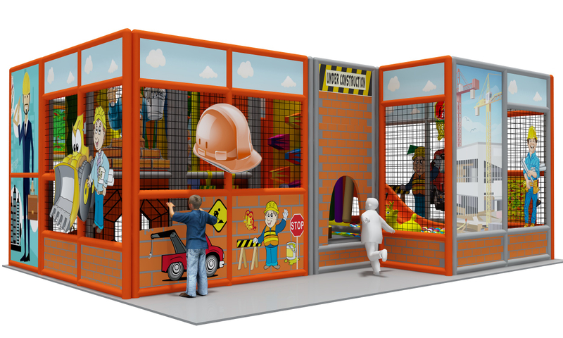 Indoor Playground for 3-12year Old 
