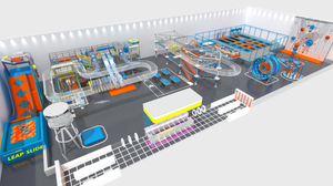 Super Interesting Customized Matrix Slide Indoor Playground