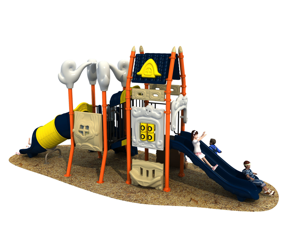 Kids Outdoor Playground Equipment Amusement Park Slide for Sale 