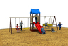 Custom Outdoor Playground, Outdoor Preschool Playground Equipment Plastic Outdoor Slide 