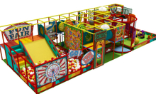 Anti-static Space Themed Indoor Playground with mini House