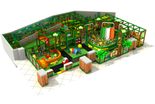 Commercial Jungle Theme Indoor Playground with Trampoline
