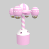 Pink Throwing Ball Machine Compatibled with The Ball Pool