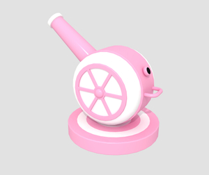 Pink Second-Generation Ocean Ball Cannon