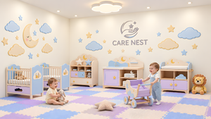 High Quality And Popular Nursery Role Play House for Fun Baby Care Play