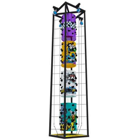 Frame Climbing Wall For Toddlers 