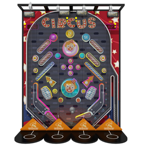 Frame Climbing Wall with Clown Pattern