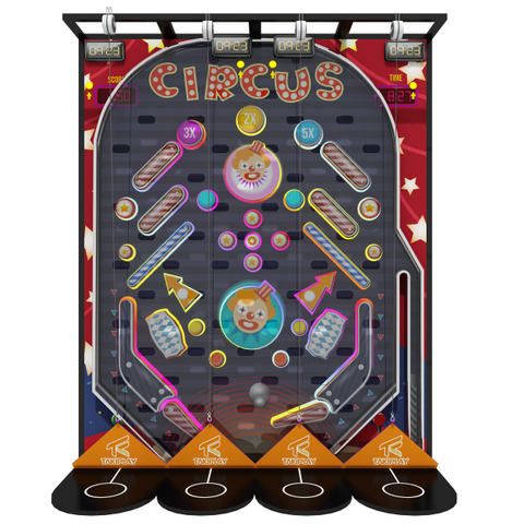 Frame Climbing Wall with Clown Pattern