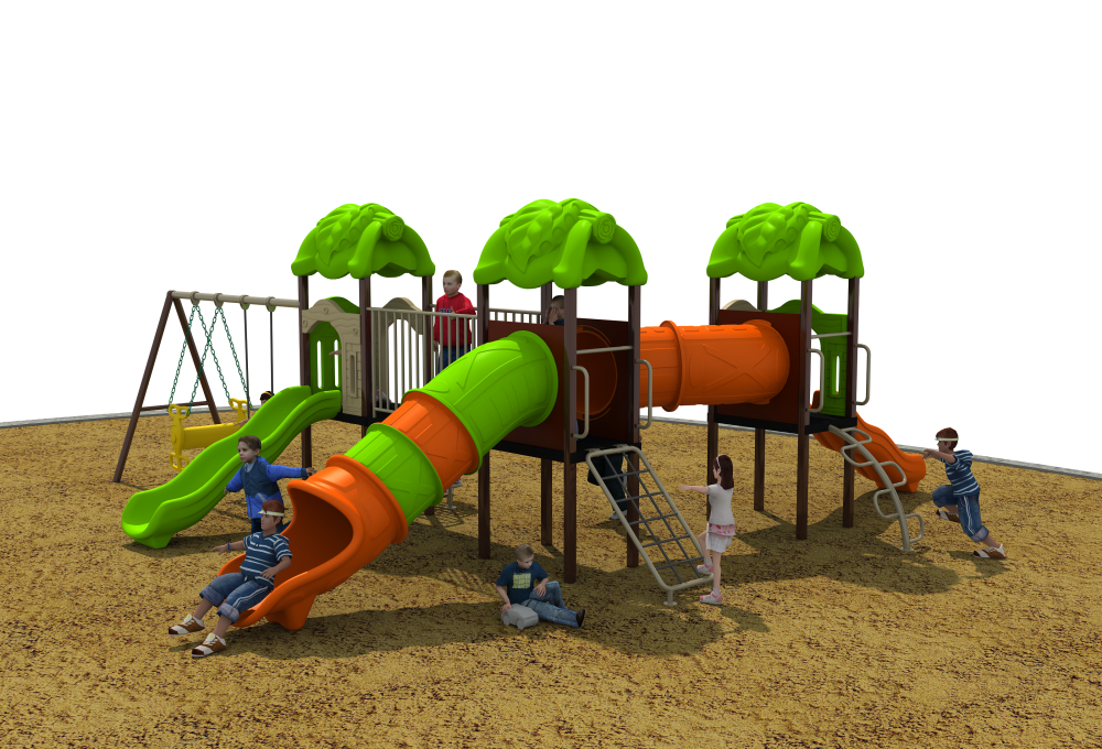 Outdoor Multi-function Playground Kids Slide Park Amusement Equipment 