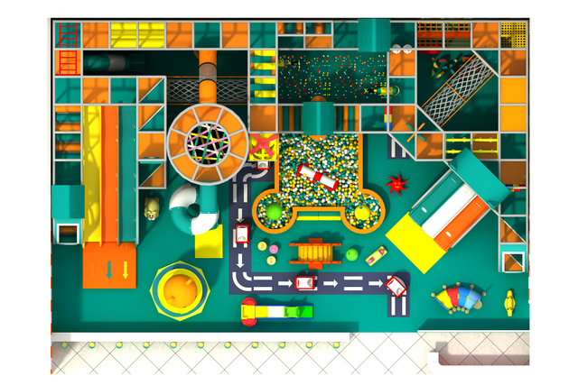 Popular Children's Special Design Safety Indoor Playground