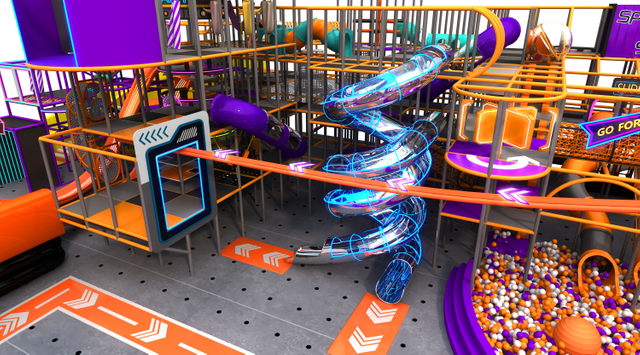 Commercial Jungle Theme Indoor Playground with Ball Pool