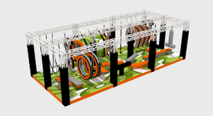 Professional Adult/Kids Ninja Warrior Obstacle Course for Sale 