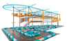 Multi-Element Rope Course Perfect for All Ages