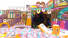 Memphis Style Indoor Playground for Children
