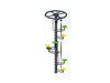 Taki Latest Design of Indoor Climbing Wall Equipment 
