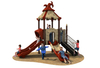 High End Procute Children Outdoor Park Playground Plastic Slide Equipment Wholesale 