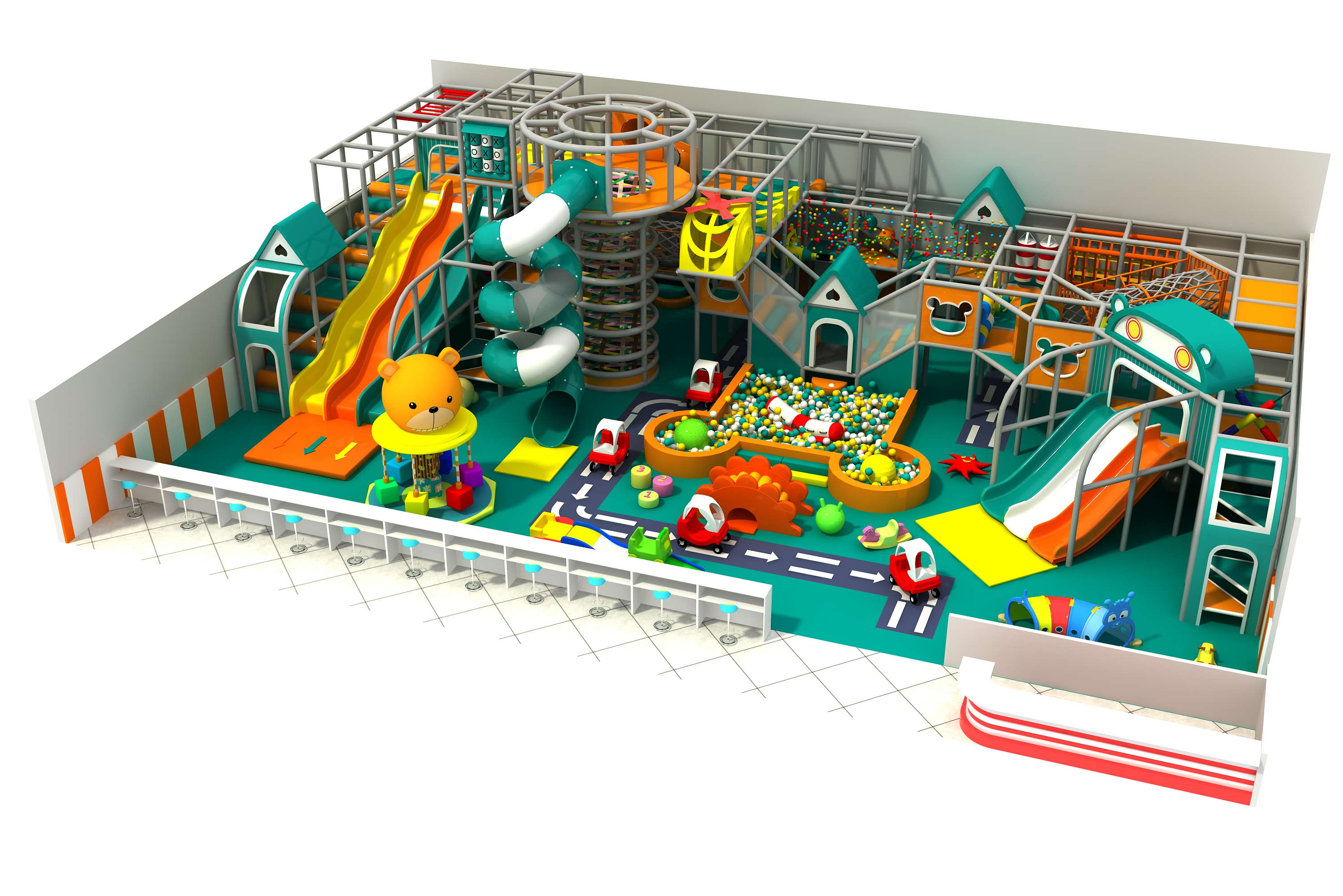 Popular Children's Special Design Safety Indoor Playground