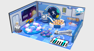 Top Quality Space Explore Theme Toddler Play Area Compatible with Indoor Playground