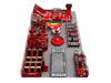 Red And Black Combined Indoor Playground for Children