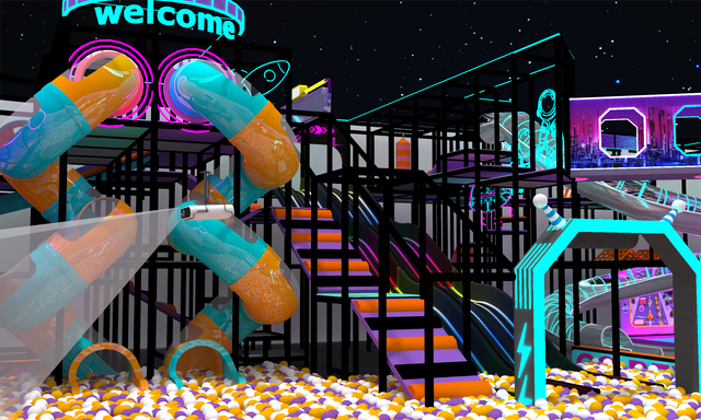 Future Cities Themed Playground with High Quality And Competitive Prices