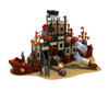 New Design Attraction Amusement Park Pirate Ship Kids Outdoor Playground